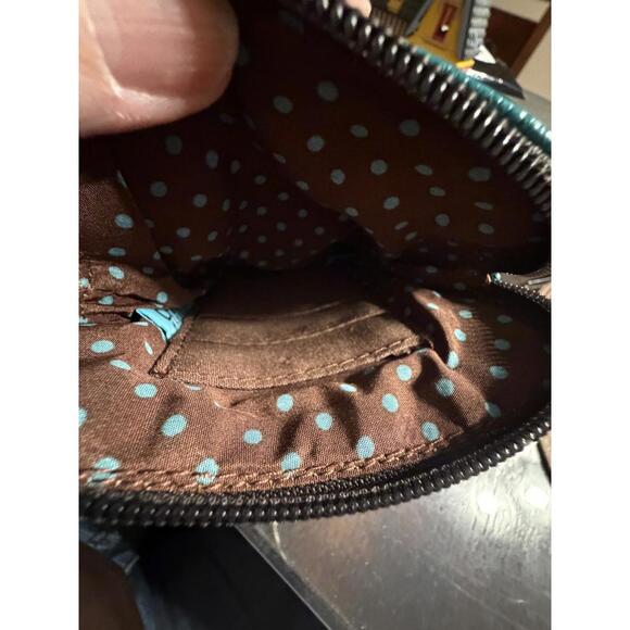 Chala Teal Crossbody Bag with Dog - Picture 4 of 7